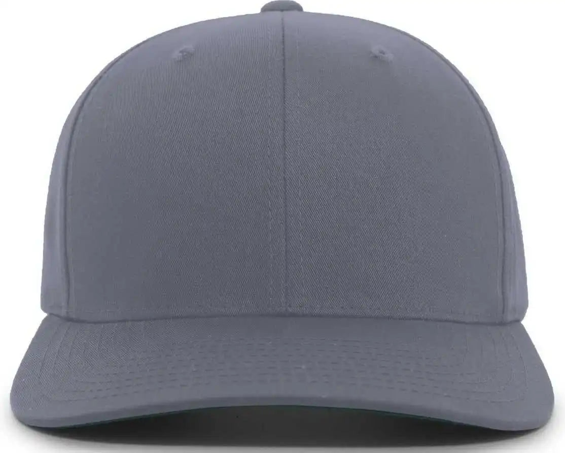 Pacific Headwear 302c Cotton Blend Hook-and-loop Cap - Graphite - Dark Gray / 6 1/2’’ - 7’’