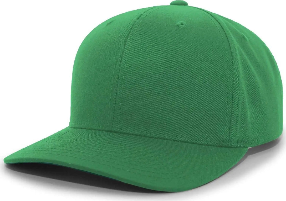 Pacific Headwear 302c Cotton Blend Hook-and-loop Cap - Kelly
