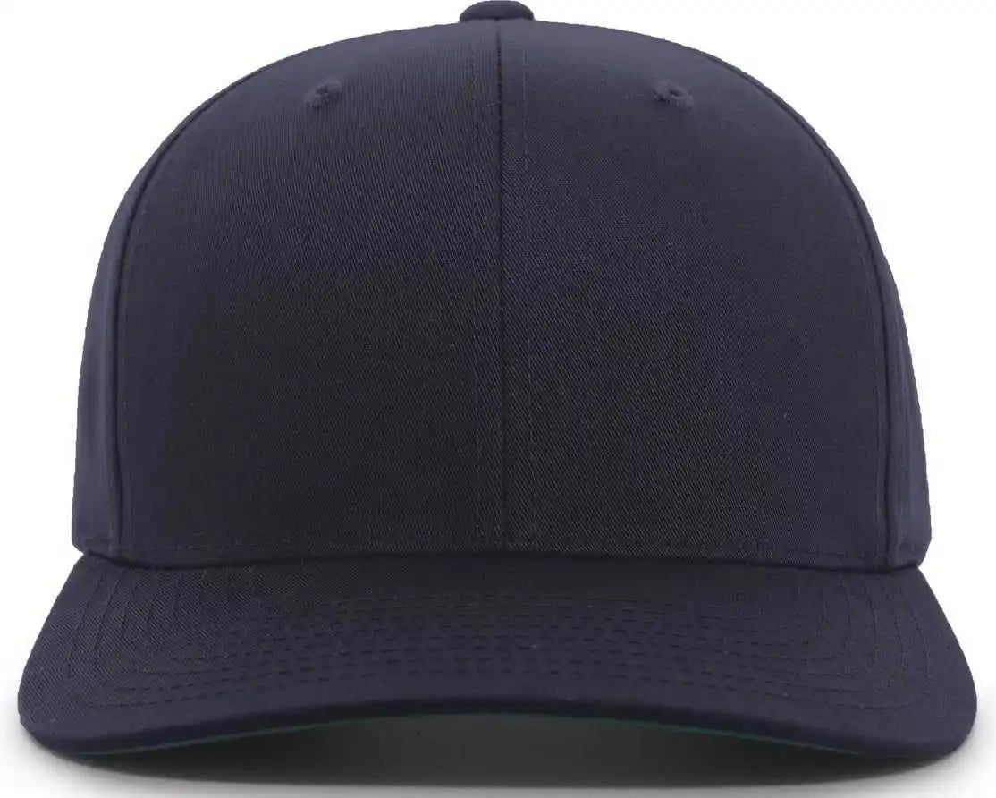 Pacific Headwear 302c Cotton Blend Hook-and-loop Cap - Navy - 6 1/2’’ - 7’’