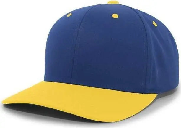 Pacific Headwear 302c Cotton Blend Hook-and-loop Cap - Royal Gold