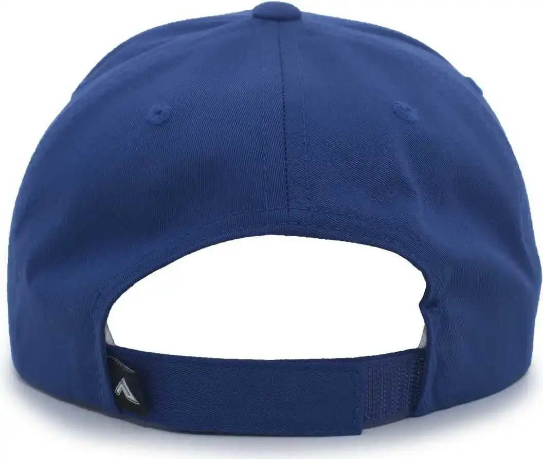 Pacific Headwear 302c Cotton Blend Hook and Loop Cap Royal