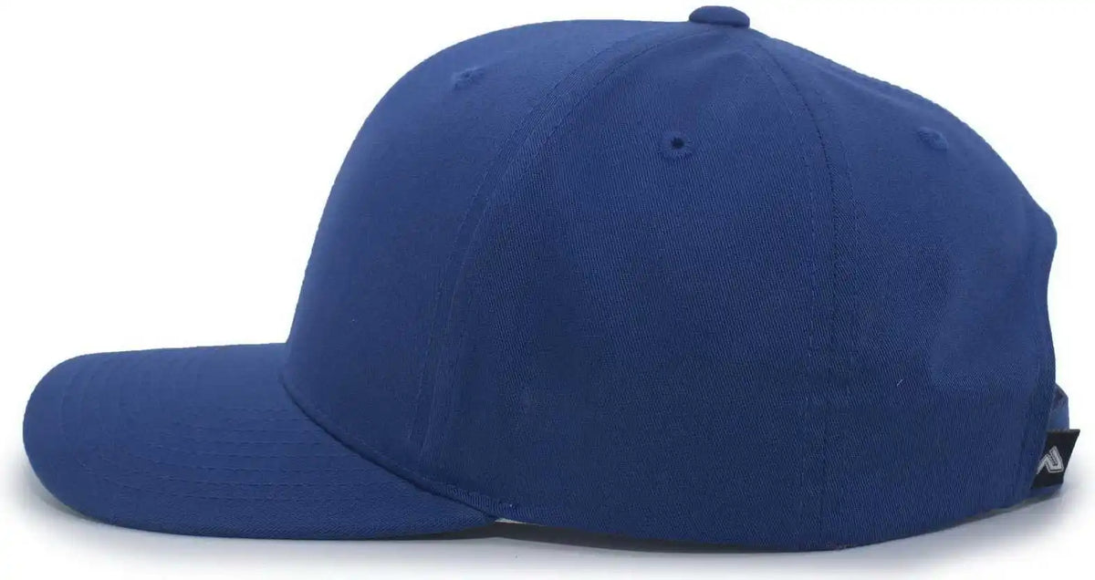 Pacific Headwear 302c Cotton Blend Hook and Loop Cap Royal