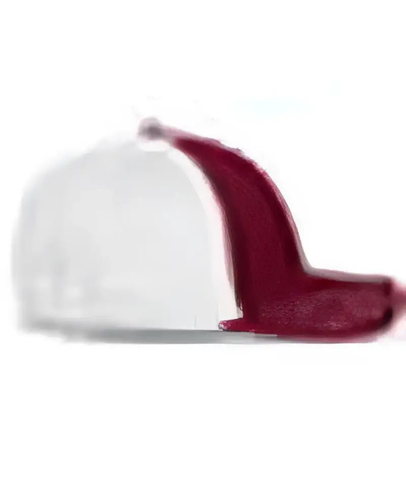 Pacific Headwear 404f Trucker Flexfit Cap - Cardinal White