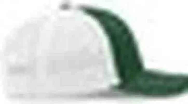 Pacific Headwear 404f Trucker Flexfit Cap Dark Green White