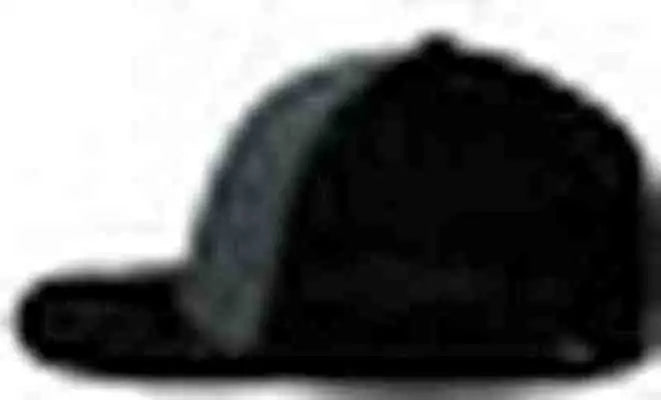 Pacific Headwear 404f Trucker Flexfit Cap - Graphite Black