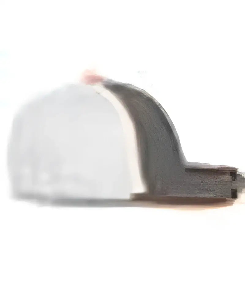 Pacific Headwear 404f Trucker Flexfit Cap - Graphite White Neon Orange