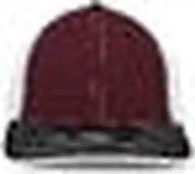 Pacific Headwear 404f Trucker Flexfit Cap - Maroon White Black