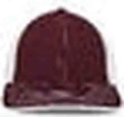 Pacific Headwear 404f Trucker Flexfit Cap - Maroon White