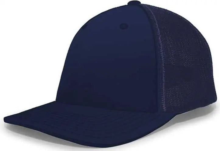 Pacific Headwear 404f Trucker Flexfit Cap - Navy