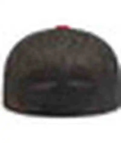Pacific Headwear 404f Trucker Flexfit Cap - Red Graphite