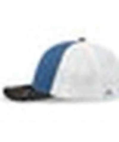 Pacific Headwear 404f Trucker Flexfit Cap - Royal White Black