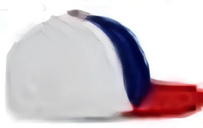 Pacific Headwear 404f Trucker Flexfit Cap - Royal White Red