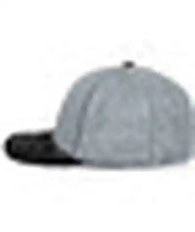 Pacific Headwear 404f Trucker Flexfit Cap - Silver Black