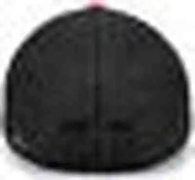 Pacific Headwear 404f Trucker Flexfit Cap - Silver Black Red