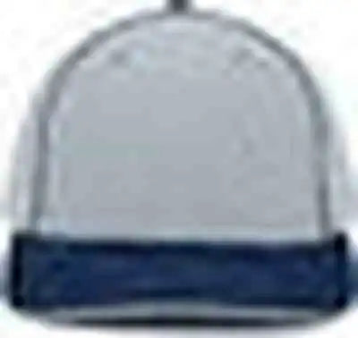 Pacific Headwear 404f Trucker Flexfit Cap - Silver Navy - Light Gary / 6 1/2’’ 7’’