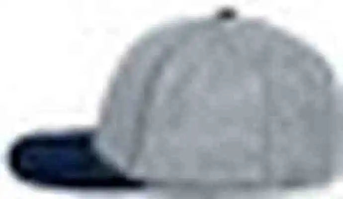 Pacific Headwear 404f Trucker Flexfit Cap - Silver Navy