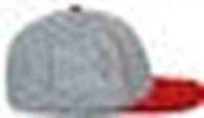 Pacific Headwear 404f Trucker Flexfit Cap Silver Red