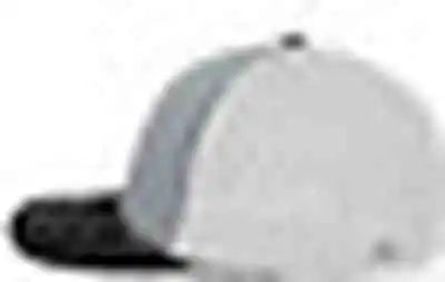 Pacific Headwear 404f Trucker Flexfit Cap - Silver White Black