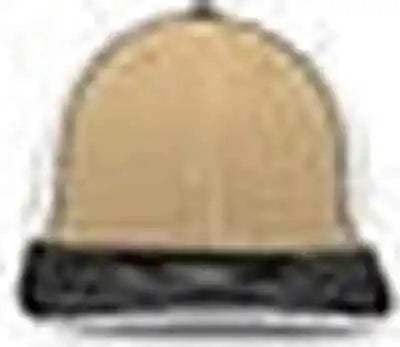 Pacific Headwear 404f Trucker Flexfit Cap Vegas White Black