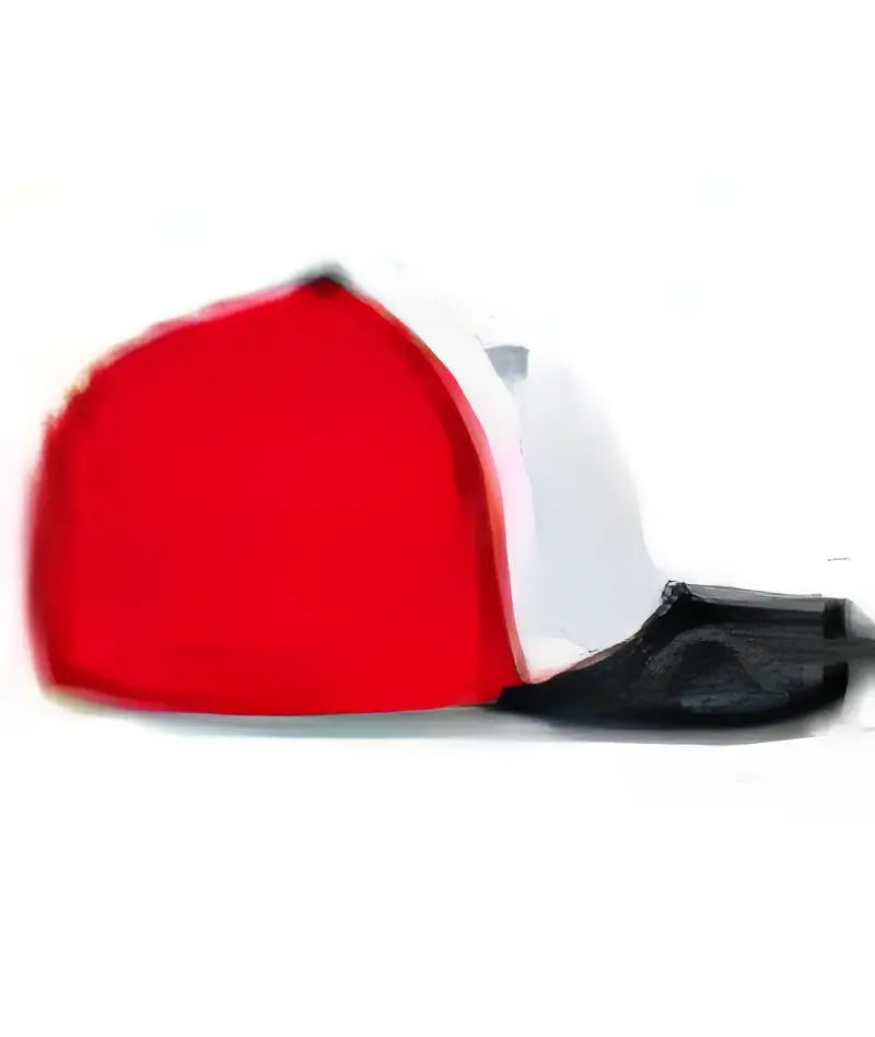 Pacific Headwear 404f Trucker Flexfit Cap - White Red Black