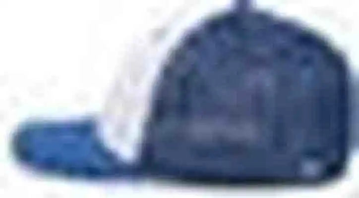 Pacific Headwear 404f Trucker Flexfit Cap White Royal