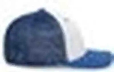 Pacific Headwear 404f Trucker Flexfit Cap White Royal