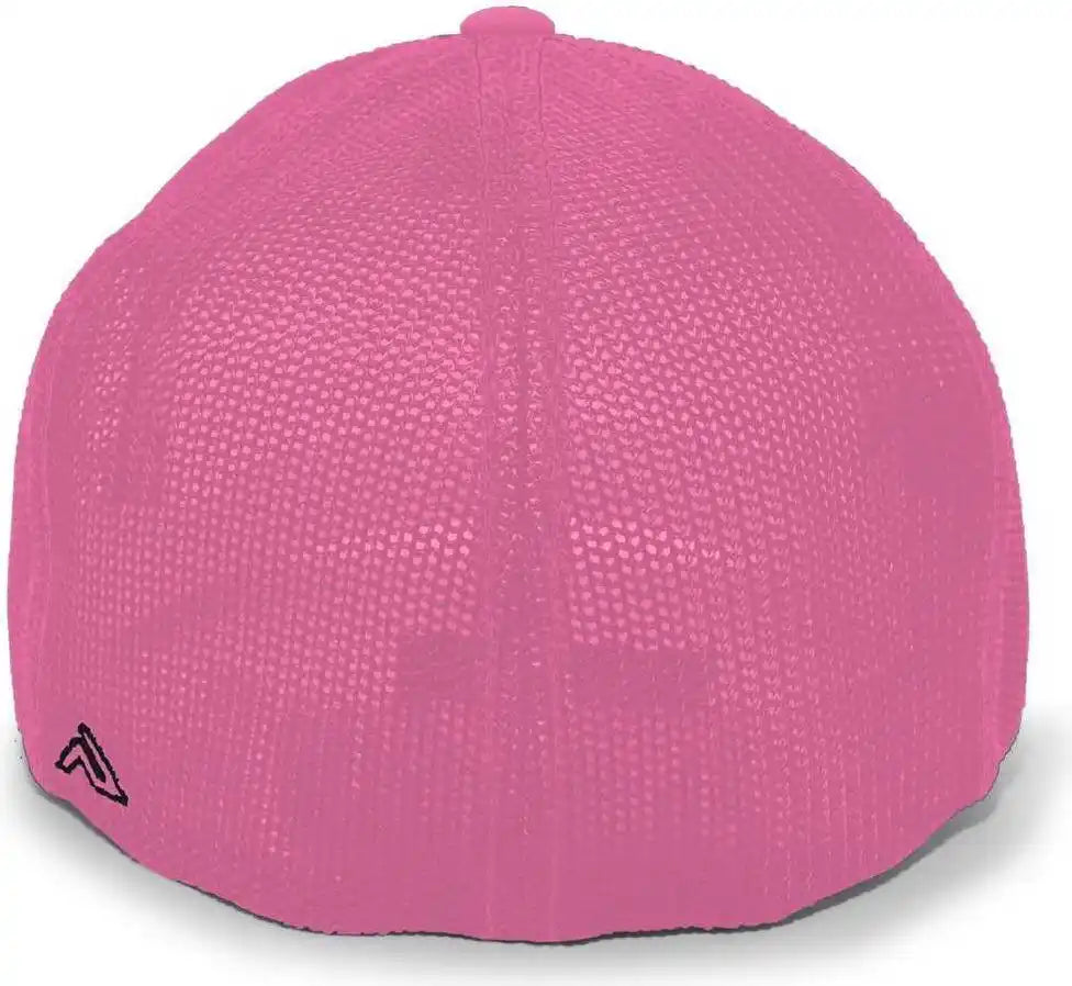 Pacific Headwear 404m Trucker Flexfit Cap Black Pink