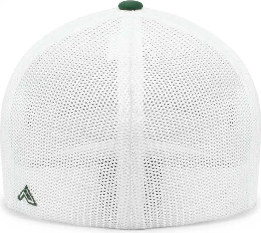 Pacific Headwear 404m Trucker Flexfit Cap Dark Green White