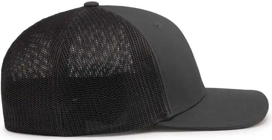 Pacific Headwear 404m Trucker Flexfit Cap Graphite