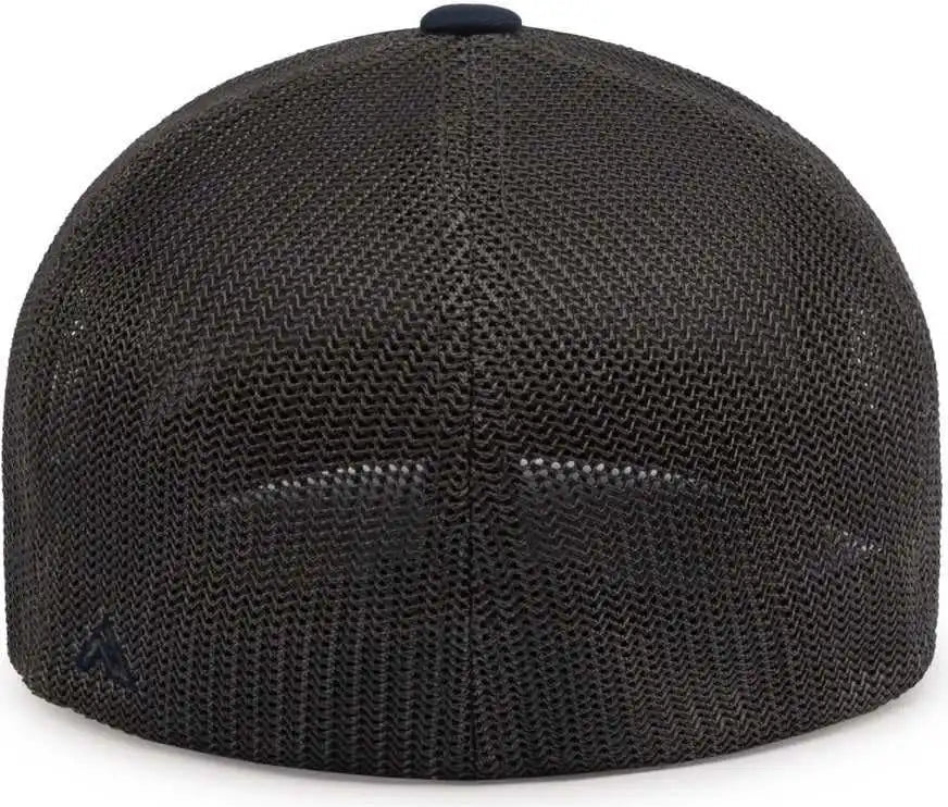 Pacific Headwear 404m Trucker Flexfit Cap - Navy Graphite