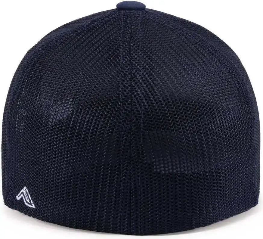 Pacific Headwear 404m Trucker Flexfit Cap Navy