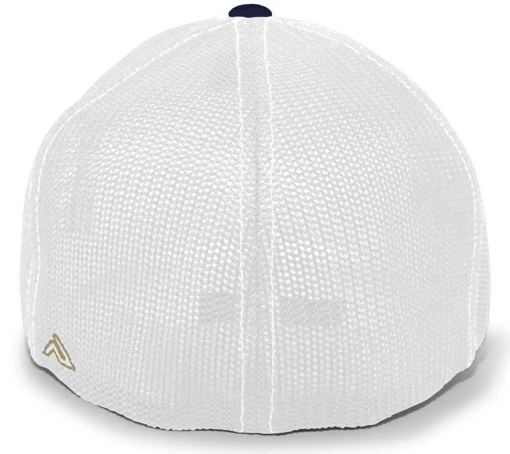 Pacific Headwear 404m Trucker Flexfit Cap - Vegas Gold Navy
