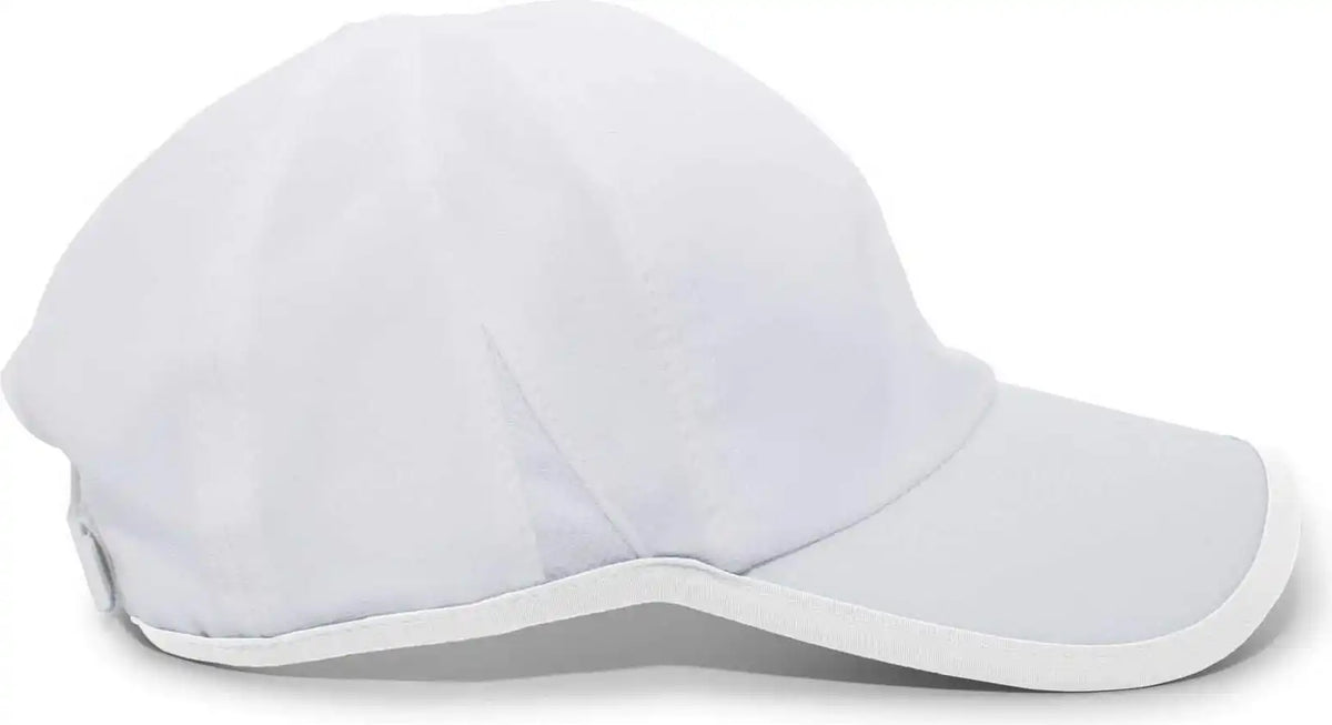 Pacific Headwear 410l Active Cap Hook-and-loop - White - 7’’ - 7 7/8’’