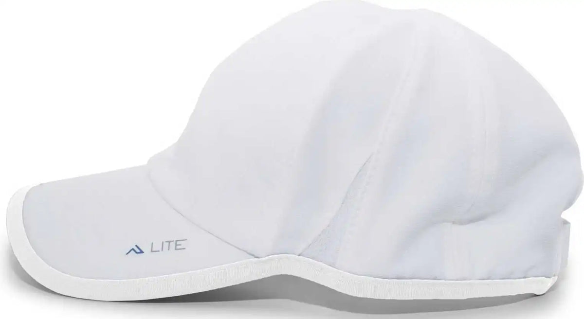 Pacific Headwear 410l Active Cap Hook-and-loop - White - 7’’ - 7 7/8’’