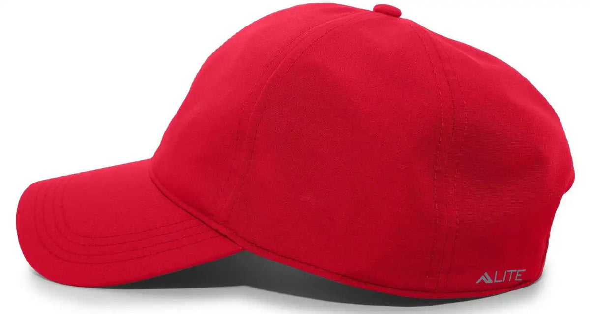 Pacific Headwear 422l Light-weight Hook-and-loop Cap - Red - 7’’ - 7 7/8’’