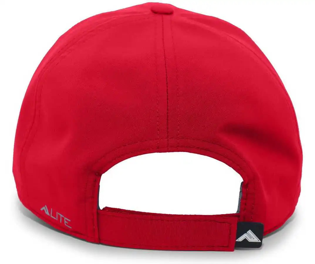 Pacific Headwear 422l Light-weight Hook-and-loop Cap - Red - 7’’ - 7 7/8’’