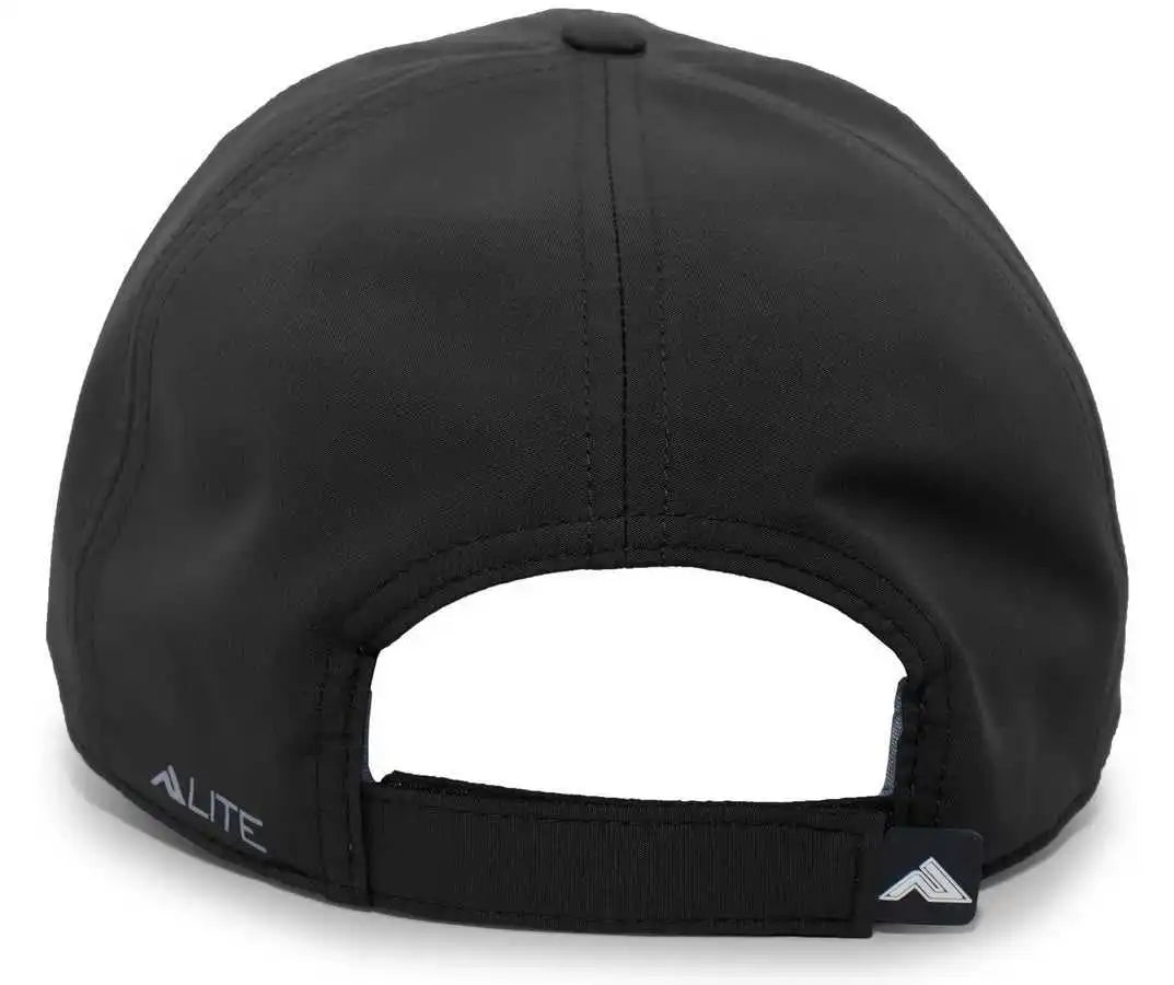 Pacific Headwear 422l Lite Series Adventure Hook-and-loop Adjustable Cap - Black - 7’’ - 7 7/8’’
