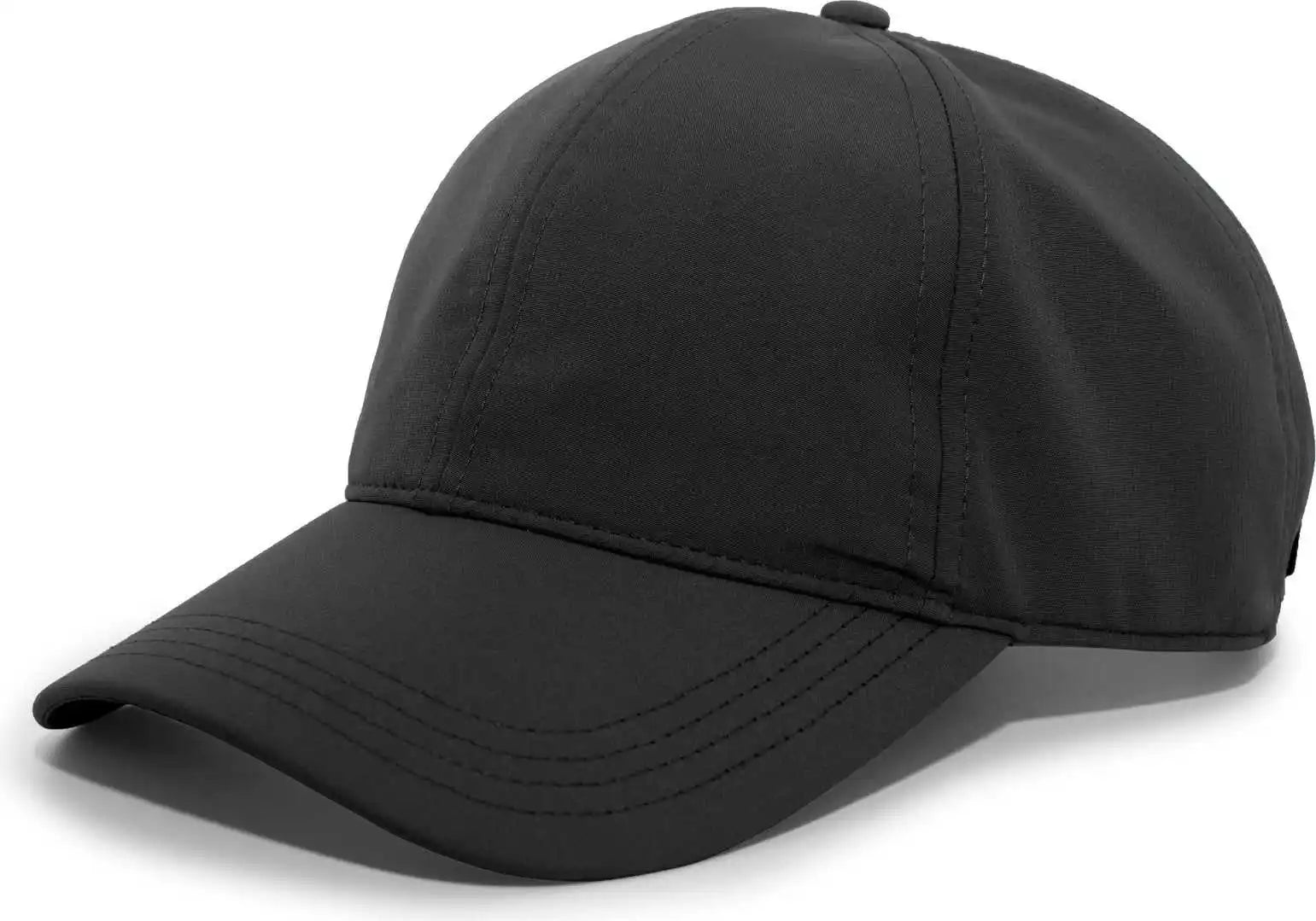 Pacific Headwear 422l Lite Series Adventure Hook-and-loop Adjustable Cap - Black - 7’’ - 7 7/8’’