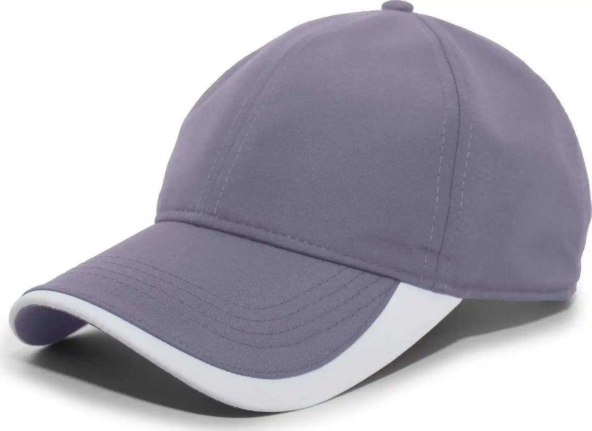 Pacific Headwear 424l Active Cap Hook-and-loop - Graphite White - Dark Gray / 7’’ - 7 7/8’’