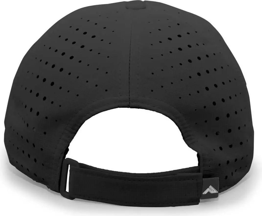 Pacific Headwear 425l Lite Series Perforated Cap - Black - 7’’ - 7 7/8’’