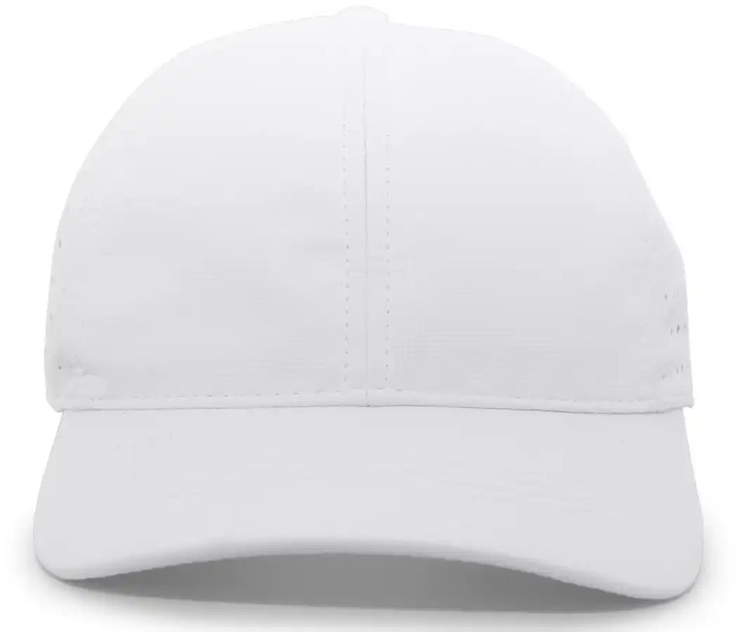 Pacific Headwear 425l Lite Series Perforated Cap - White - 7’’ - 7 7/8’’