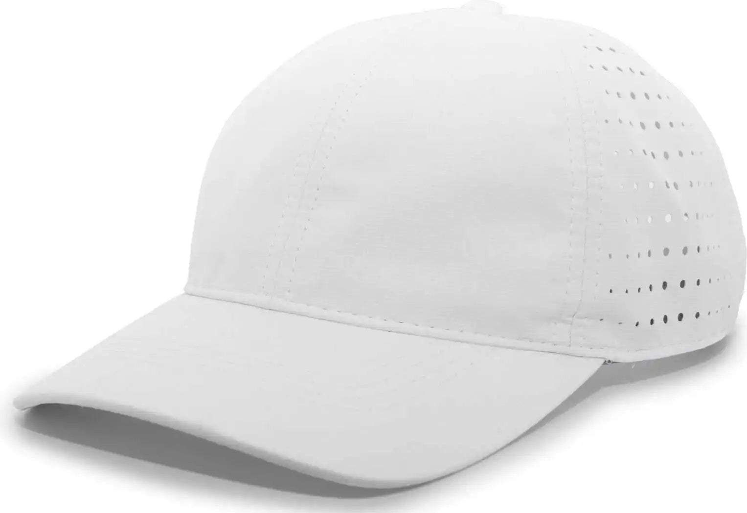 Pacific Headwear 425l Lite Series Perforated Cap - White - 7’’ - 7 7/8’’