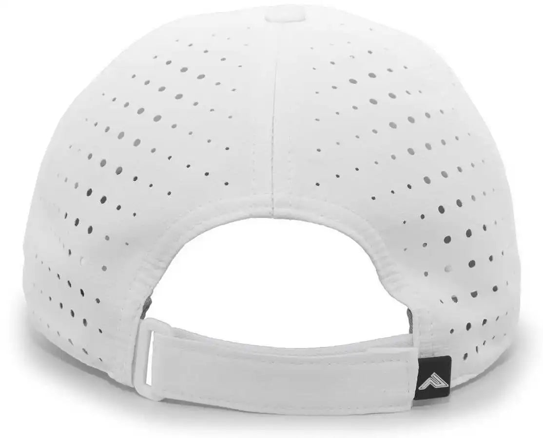 Pacific Headwear 425l Lite Series Perforated Cap - White - 7’’ - 7 7/8’’