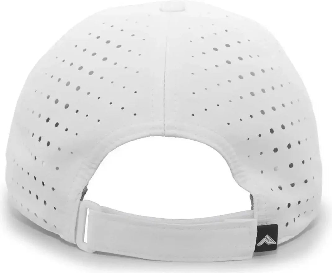 Pacific Headwear 425l Lite Series Perforated Cap - White - 7’’ - 7 7/8’’