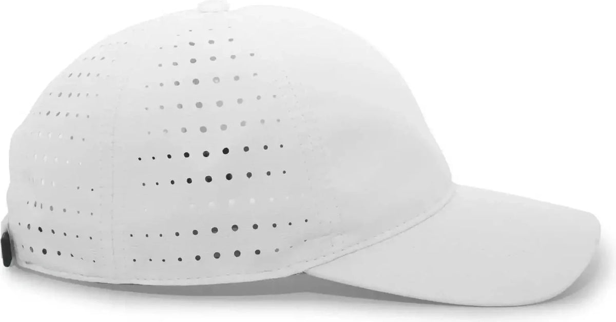 Pacific Headwear 425l Lite Series Perforated Cap - White - 7’’ - 7 7/8’’