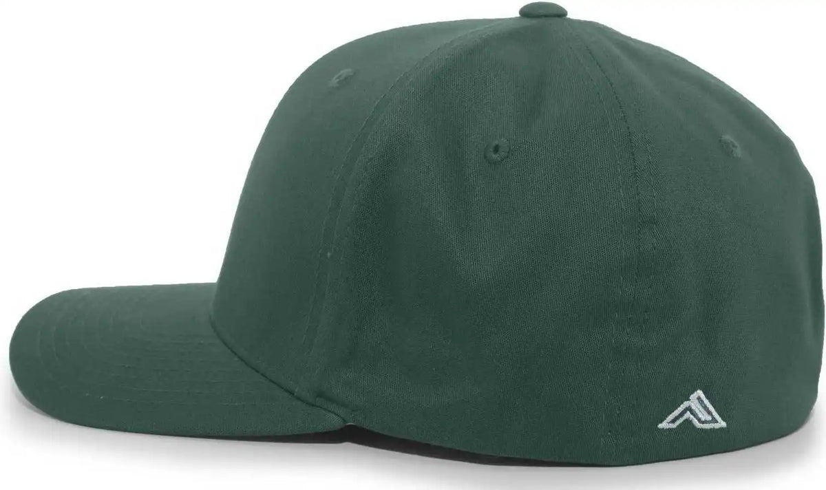 Pacific Headwear 430c Cotton-poly Flexfit Cap - Dark Green