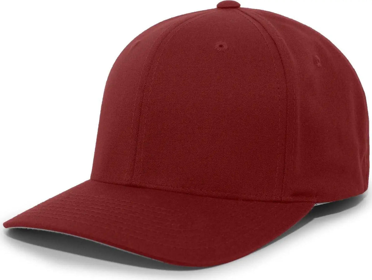 Pacific Headwear 430c Cotton-poly Flexfit Cap - Maroon