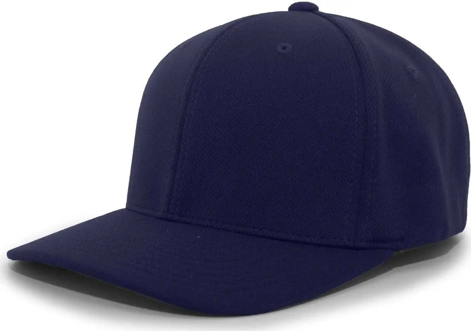 Pacific Headwear 487f P-tec Performance Flexfit Cap - Navy - 6 7/8’’ - 7 3/8’’