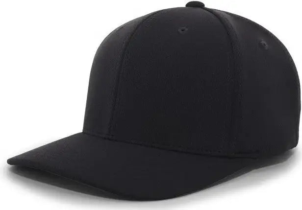 Pacific Headwear 487f P-tec Performance Flexfit Cap - Navy - 6 7/8’’ - 7 3/8’’
