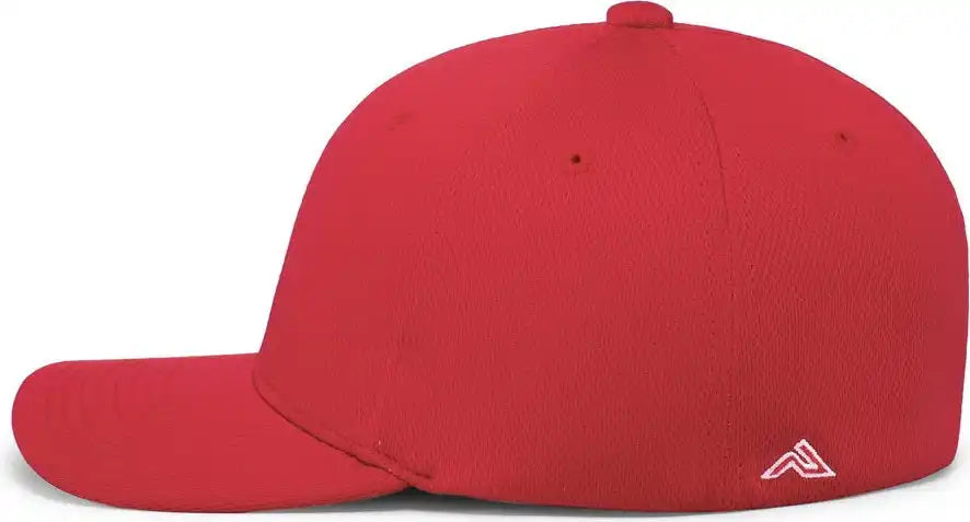 Pacific Headwear 487f p Tec Performance Flexfit Cap Red